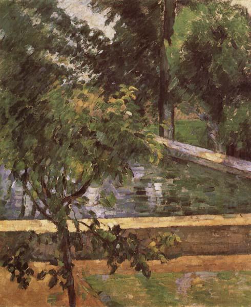 Paul Cezanne Pool at the jas de Bouffan china oil painting image